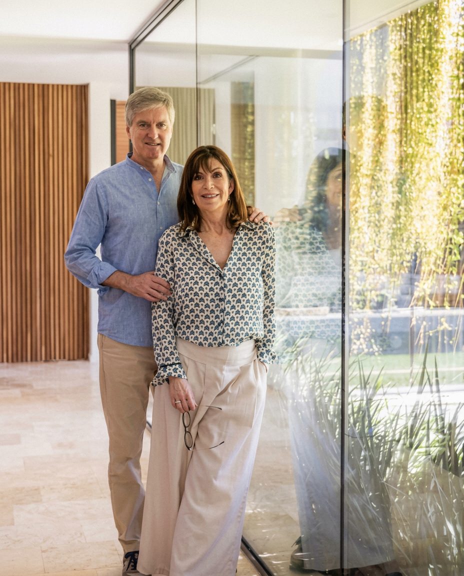 Retrato de Patricia Pelliccioni y Jorge Young, obra Pellicioni