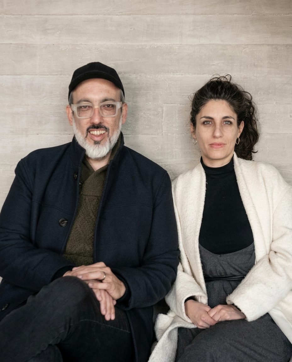 Retrato de Leandro De Angelo y Maia Elin