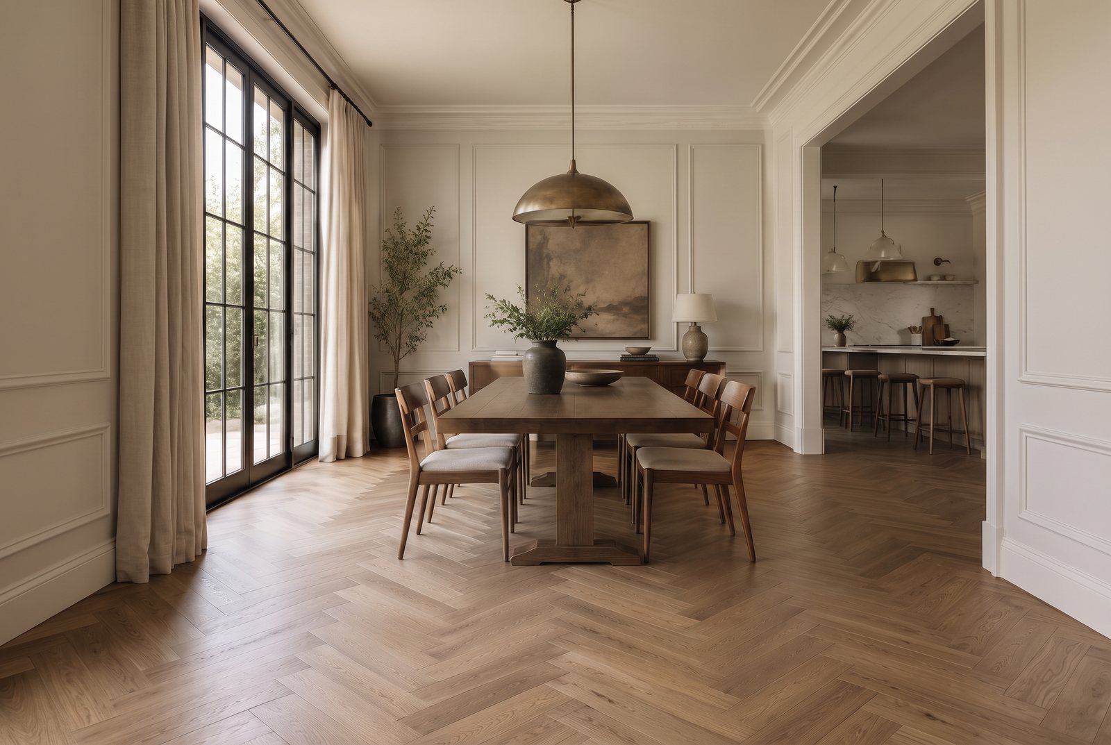 Piso de roble en Spina Italiana